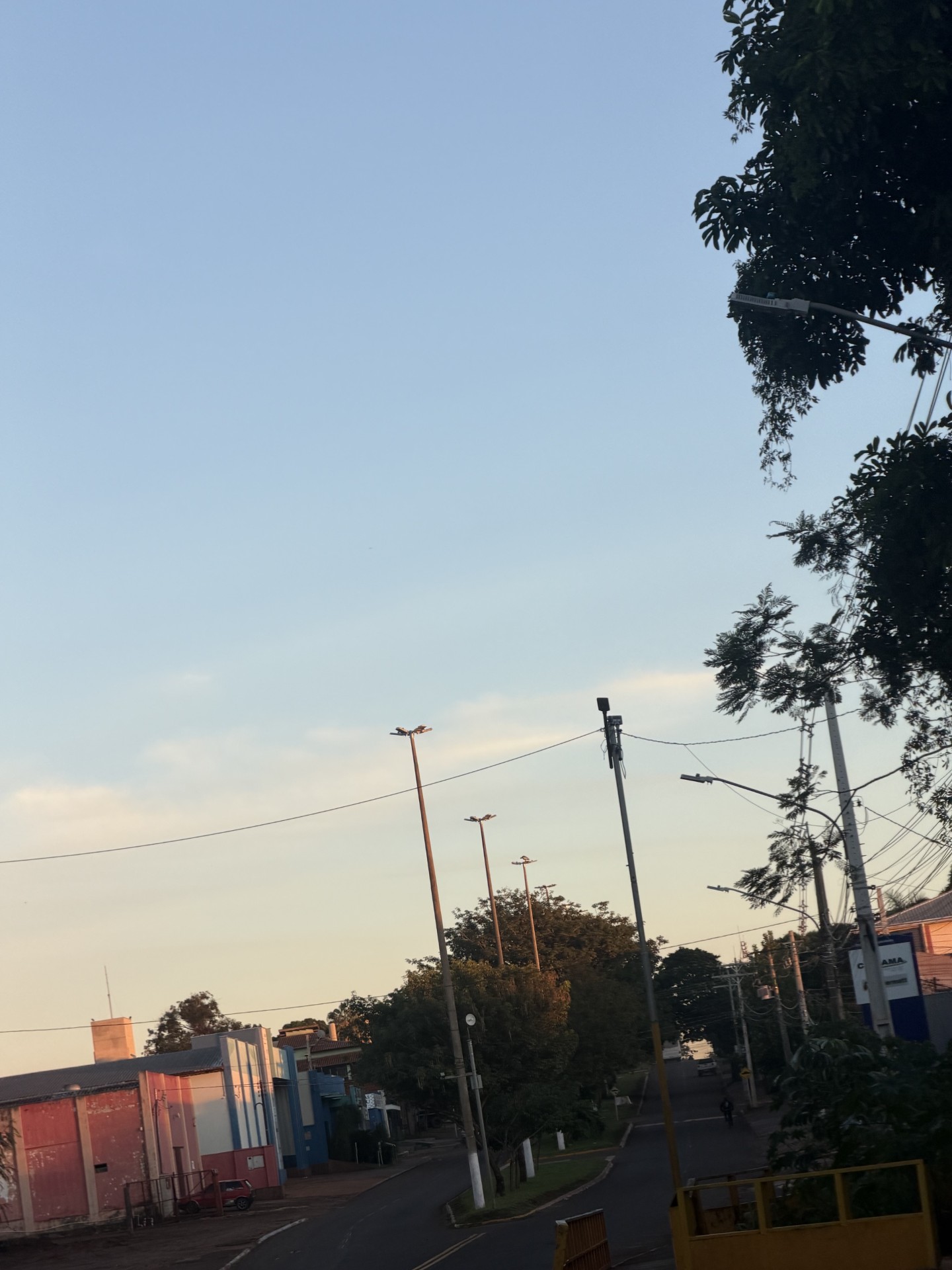 Madrugada gelada em Maracaju nesta ter&ccedil;a-feira, dia 12.   (Hosana de Lourdes)