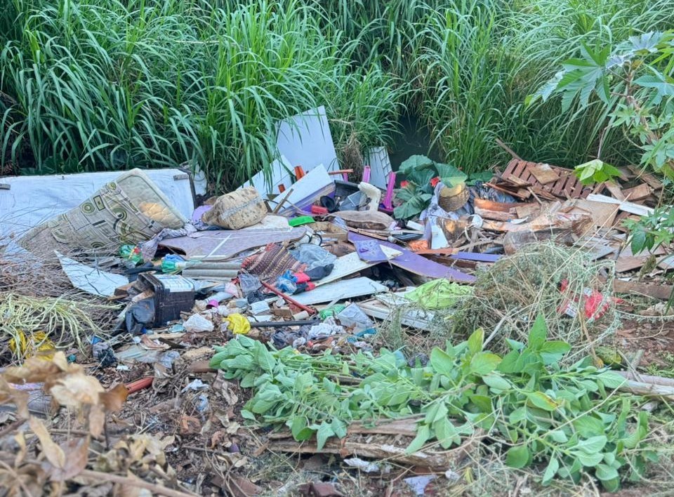 Um dos locais onde foi realizado a limpeza   (Foto Assessoria)