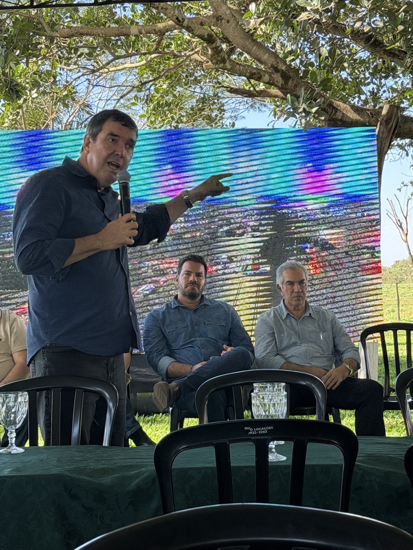 Eduardo Riedel esteve presente no encontro (Hosana de Lourdes)