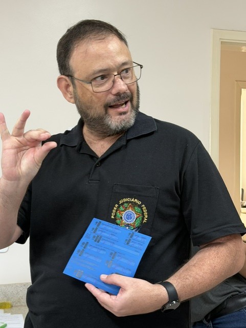 juiz eleitoral Raul Ignatius Nogueira, titular da 2ª Vara da Comarca de Maracaju e responsável pela 16ª Zona Eleitoral (Foto Hosana de Lourdes)