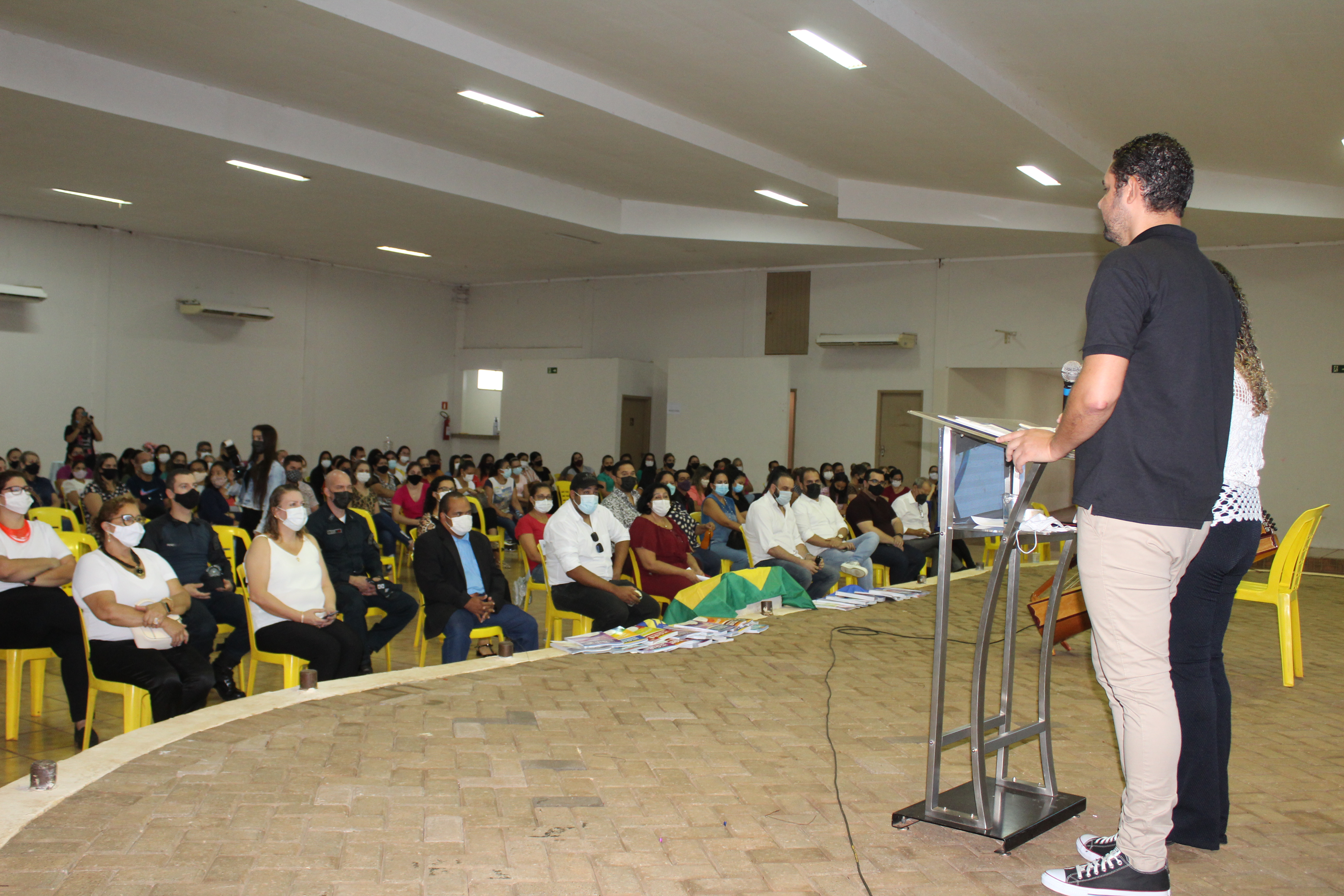 O evento aconteceu no Tatersal do Sindicato Rural de Maracaju - De Hosana de Lourdes