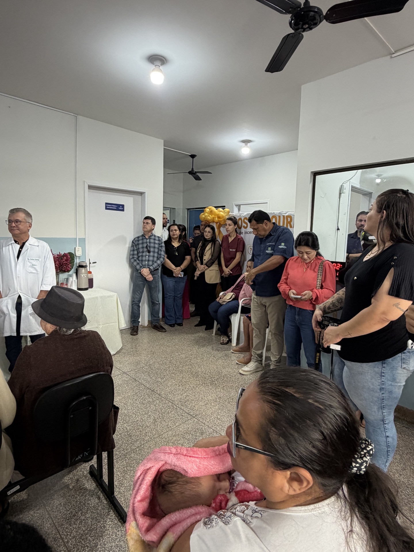 Revitaliza&ccedil;&atilde;o do ESF Olidia Rocha entregue a popula&ccedil;&atilde;o (Fotot Hosana de Lourdes)