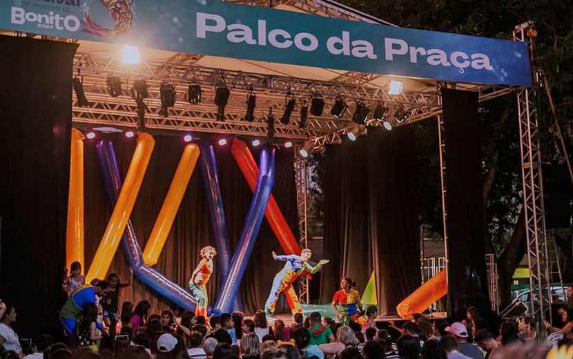 Palco da Praça Festin 2023 Foto Divulgação