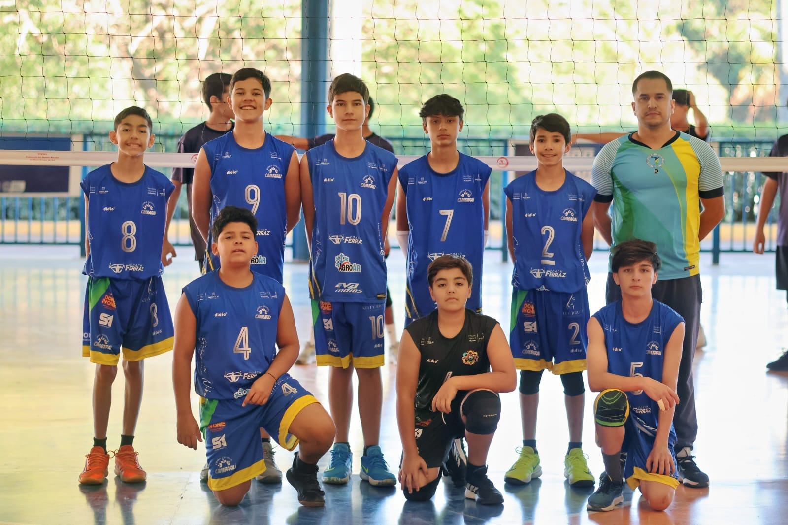Atletas de Maracaju equipe de voleibol (Assessoria)