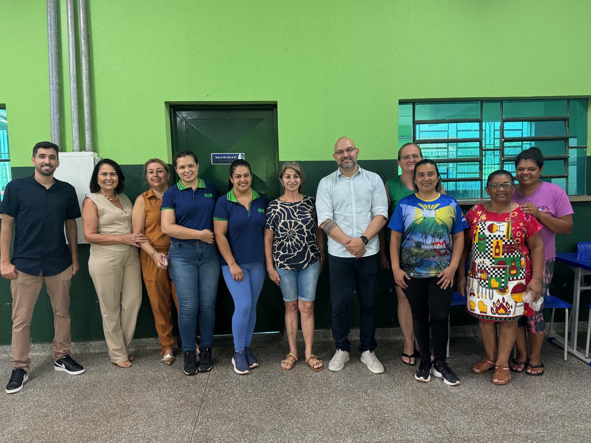 Visita técnica na Escola Estadual Cambarai (Foto Hosana de Lourdes)