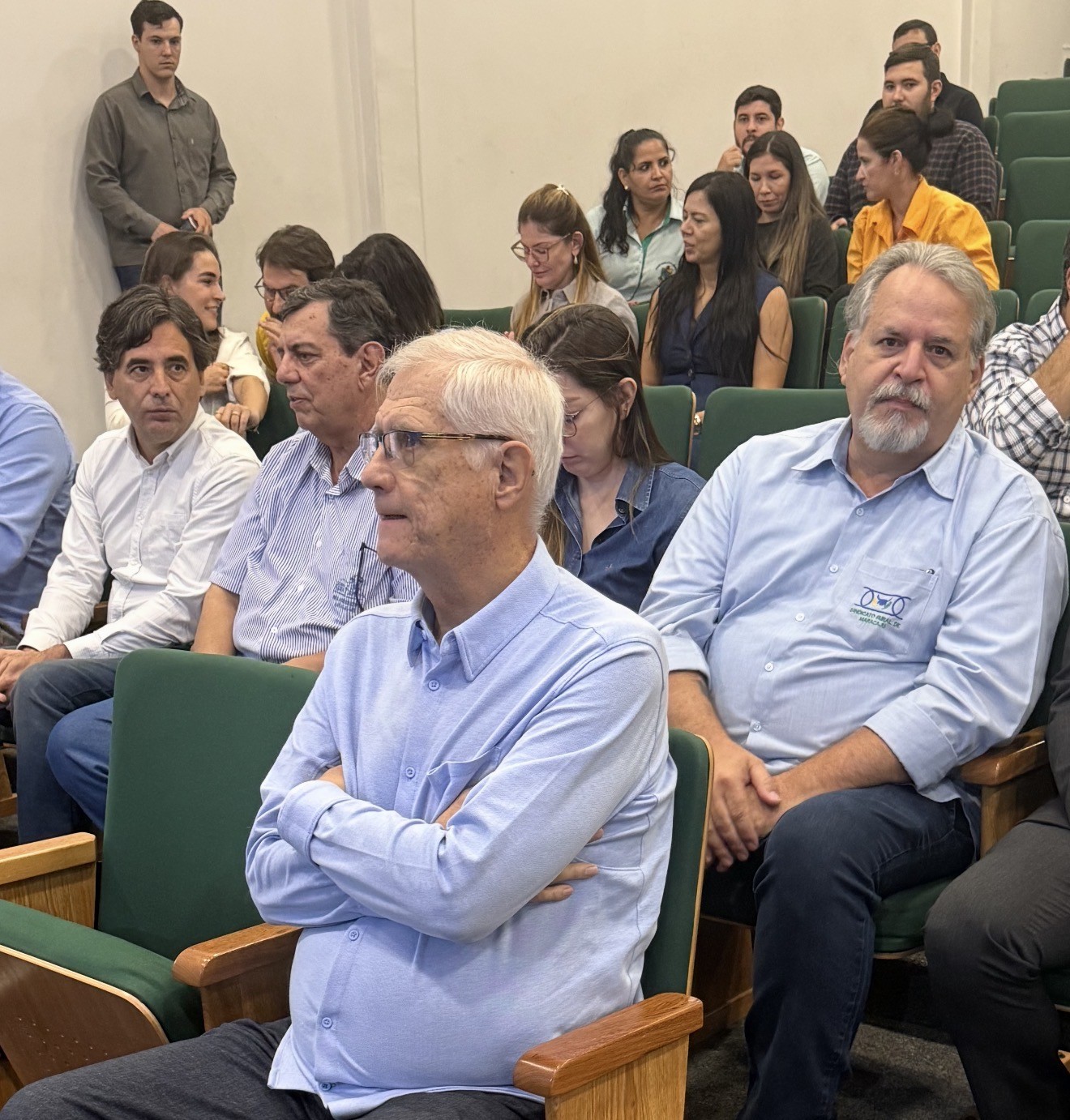 Tom Rudmik que esteve palestrando em Maracaju (Foto Hosana de Lourdes)