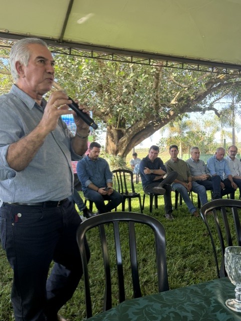 Presidente do PL Reinaldo Azambuja falou da importancia do momento político para o Brasil e Estado. (Foto: Hosana de Lourdes)