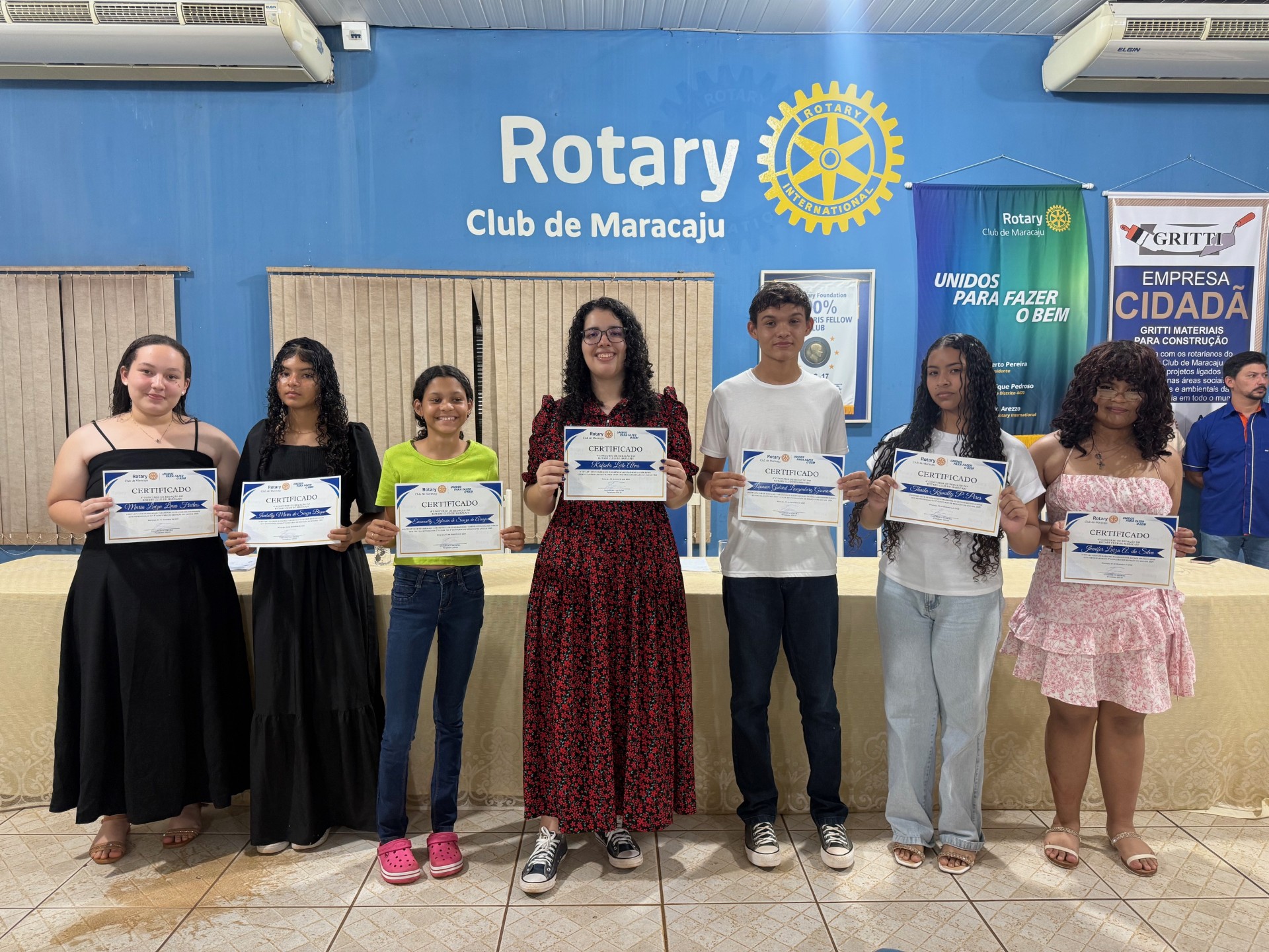 Os classificados do Concurso de redação 2025  (Foto Hosana de Lourdes)