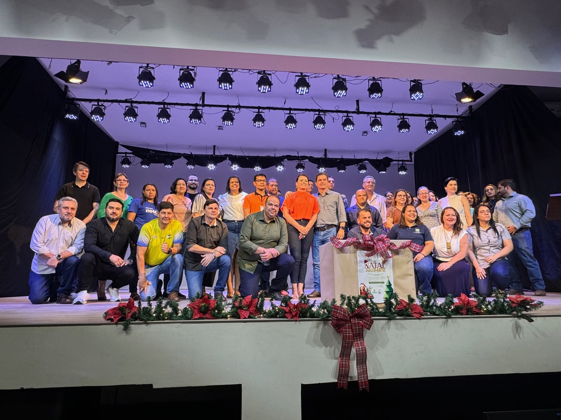 Parceiros da campanha Natal Solidário 2024 (Foto Hosana de Lourdes/tudodoms)