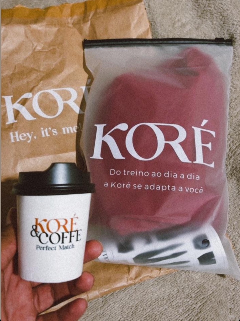 Peças embaladas prontas para serem despachadas (koré)
