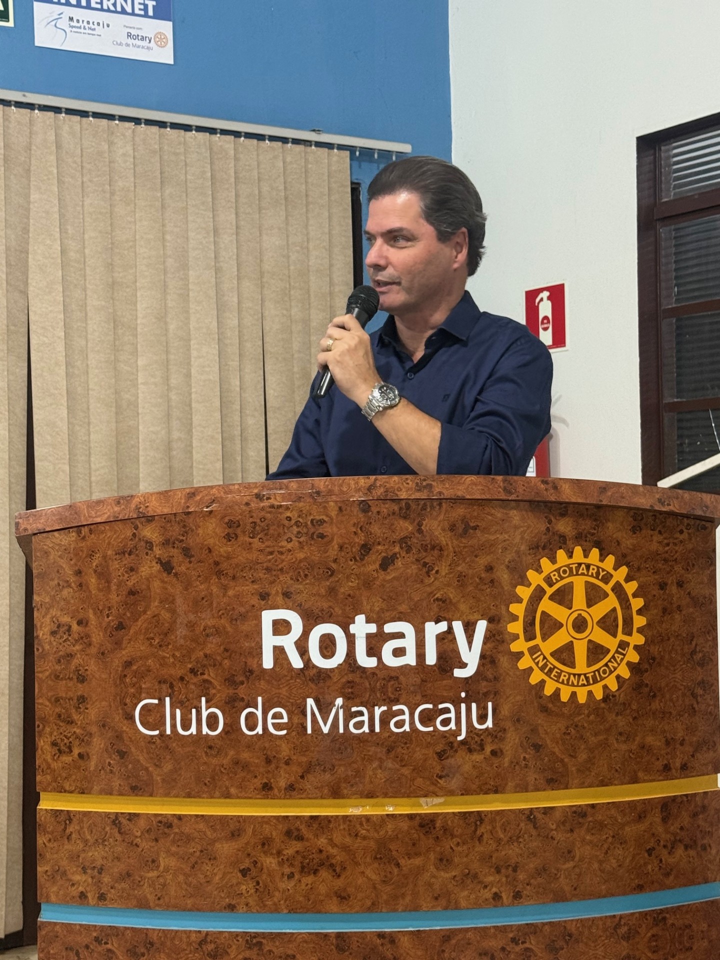 Prefeito Marcos Calderan (Foto Hosana de Lourdes)