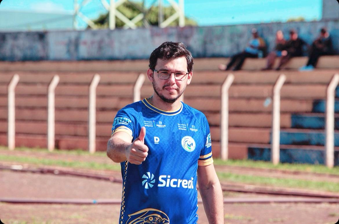 Presidente do Maracaju Atlético Clube Vinicíus Wanginiak (Foto Tudodoms)
