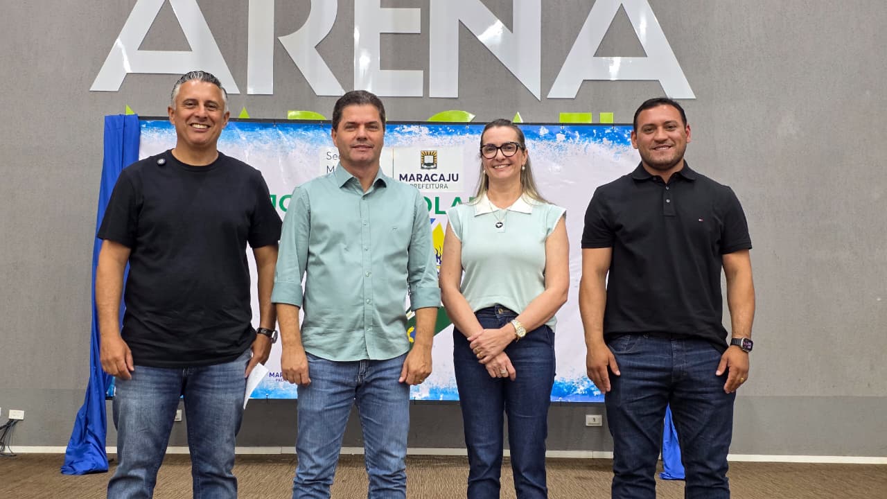 Autoridades mantem compromisso com esportes no município (Foto Assessoria)