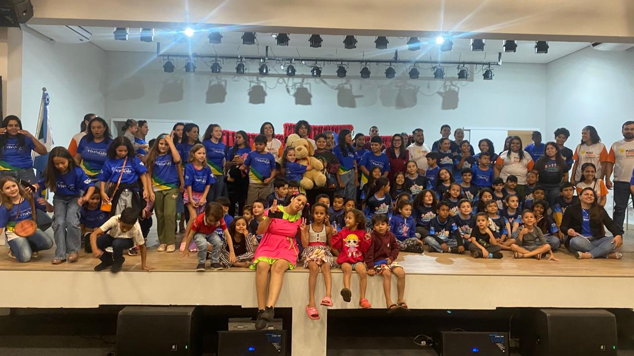 Alunos do Projeto Viva Vida Maracaju de Maracaju (assessoria)