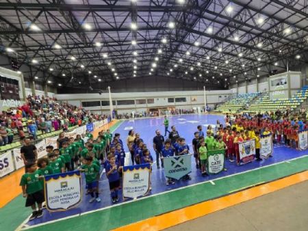 Abertura dos jogos escolares do município de Maracaju
