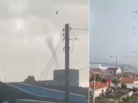 Destruição em Rio Bonito do Iguaçu (PR) — Foto: Jonathan Campos/AEN