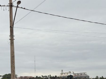 Zona rural de Maracaju muito fria hoje