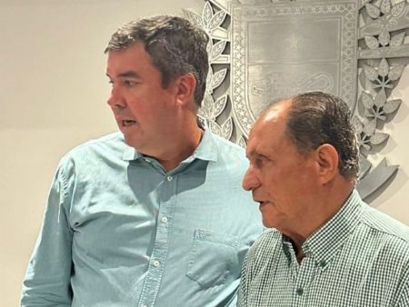 Governador com deputado estadual  Zé Teixeira