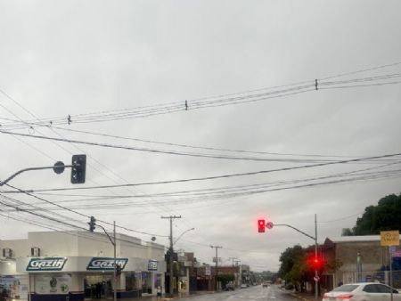 A cidade de Maracaju que teve garoaa na madrugada de hoje