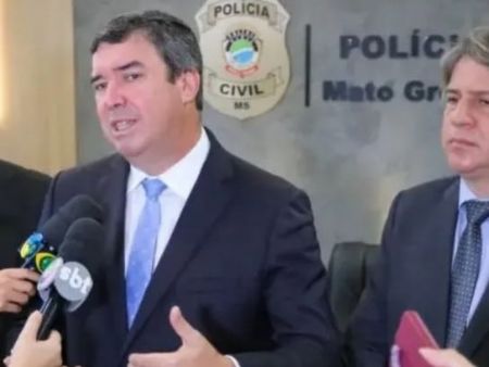 Deputado estadual Caravina que oroeside o PSDB no Estado ao ado de Eduardo Riedel ambos pré candidatos em 2026