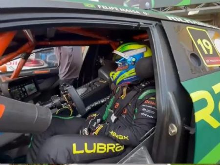 Felipe Massa tem sorte em Campo Grande, mas asfalto do autódromo desaponta