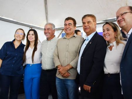 Lia Nogueira acompanha governador em entregas e lançamentos de obras em Dourados