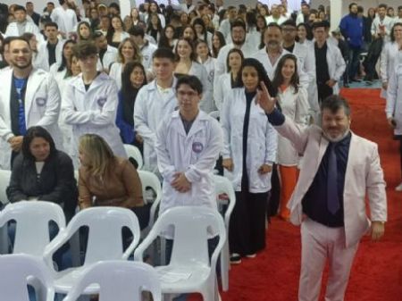 Carlos Bernardo reforçou em sua fala a hospitalidade do povo paraguaio.