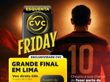 CVC Viagens e Visual Turismo operam voos fretados para levar torcedores a decisões internacionais de futebol