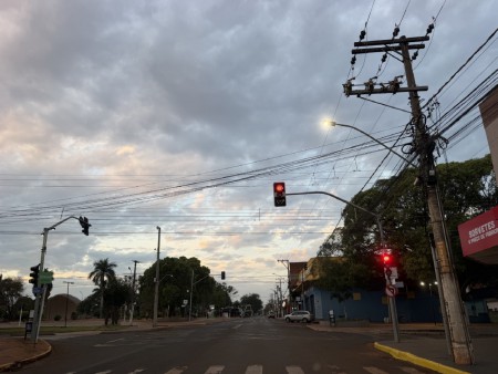Manhã de terça feira centro de Maracaju
