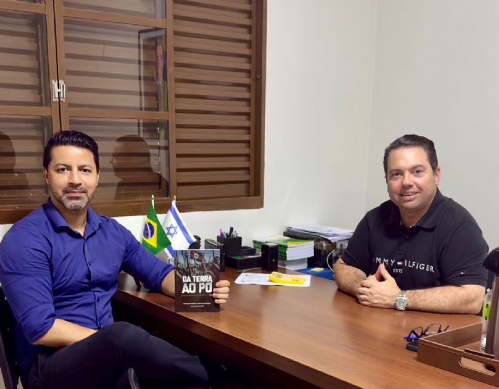 Vereador Bruno Barros (PL) com deputado federal Rodolfo Nogueira (PL)