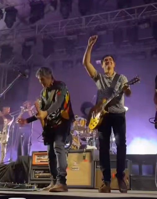 Cidade lotade e musica boa celebram Festival de Inverno com Samuel Rosa no palco 