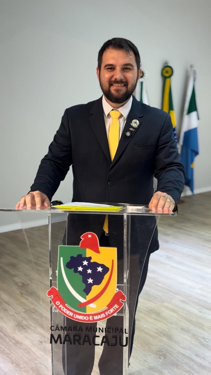 Vereador Diogo Frizzo do PL de Maracaju