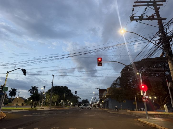 Centro de Maracaju nesta quinta-feira, dia 30