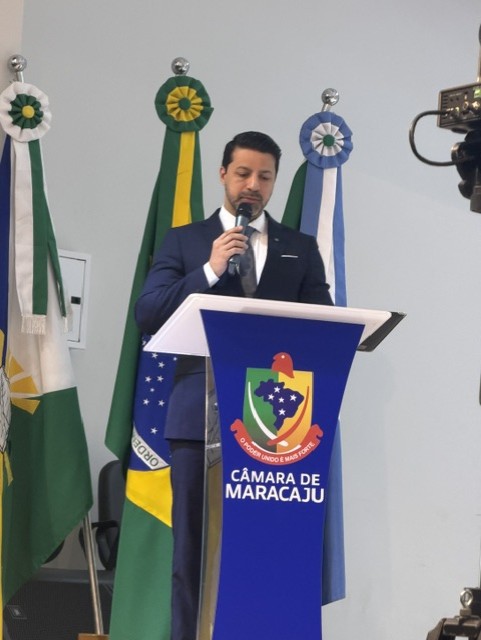 Vereador Bruno Barros do PL Maracaju
