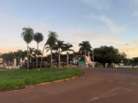 O tempo amanheceu firme em Maracaju nesta segunda-feira