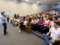Prefeito Marcos Calderan falou no evento realizado no Centro Cultural