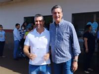 Vereador Gustavo Duo com deputado federal Dagoberto Nogueira