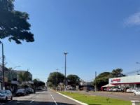 Avenida Marcelino Pires Dourados  neste sábado