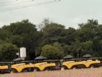 Colheita de soja na região de Dourados no Mato Grosso do Sul