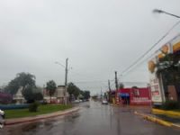 Quinta feira molhada em Maracaju