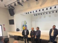 Barbosinha vice-governador que esteve em Maracaju nesta quarta-feira