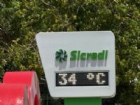 No centro de Maracaju 34 °C