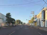 Manhã de domingo na cidade de Maracaju